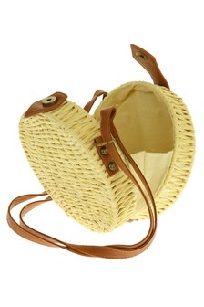 Hand-made rattan bag Square|Small women&#039;s shoulderbag