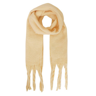 Warme damessjaal Between beige