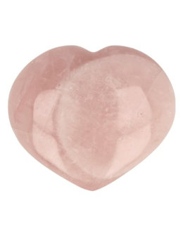 Crystal heart rose Quartz|90 x 78 mm|Love Harmony