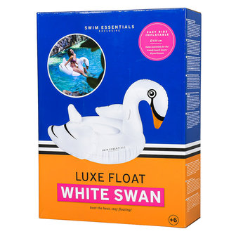 Inflatable White Swan|Opblaasfiguur|Waterspeelgoed|Grote zwaan luchtbed