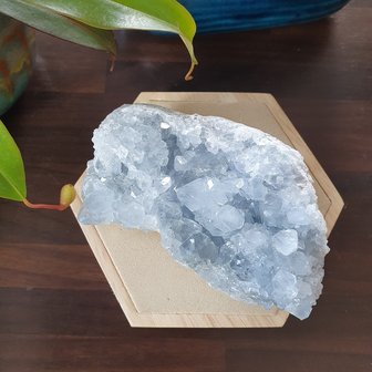 Celestine raw Large|Crystallized Gemstone|A-Quality|115 x 65 x 45 mm