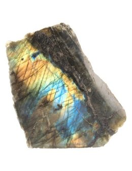 Labradorite slab half polished|A-quality|300-500grams