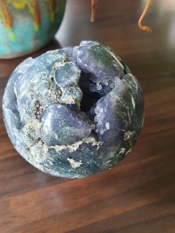 Grape Agate Sphere|Crystal ball|A-Quality|Medium 5-6 cm