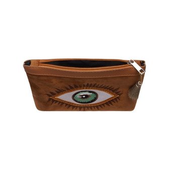 Brown wallet Eye Candy|Clutch hand bag