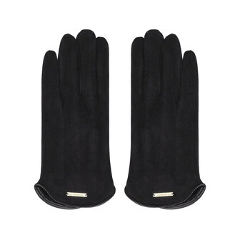 Zwarte handschoenen Heat|Dames handschoenen|Winter accessoire