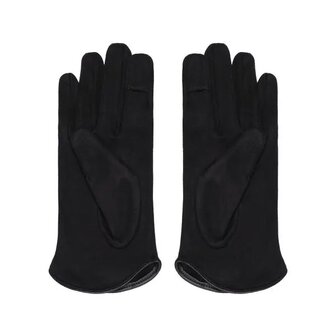 Zwarte handschoenen Heat|Dames handschoenen|Winter accessoire