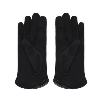 Soft women&#039;s gloves Heat|Black|Warm gloves|Suede look