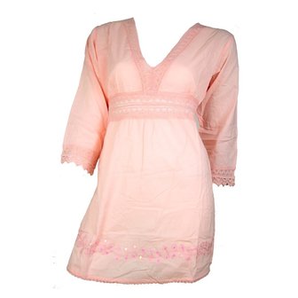 Scarfz dames tuniek top roze