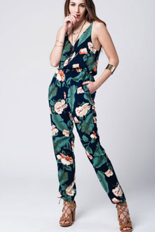 Scarfz-blauwe-Jumpsuit-met-bloemenprint