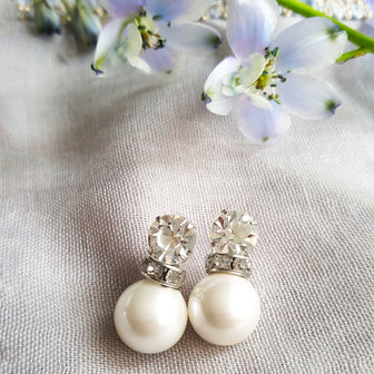 Scarfz oorbellen chic pearl parels