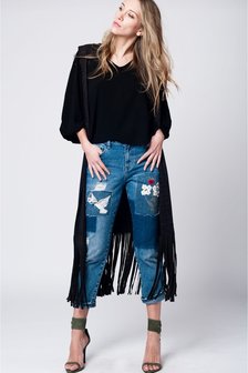 Scarfz-mom-jeans-mom-spijkerbroek-met-doek-en-bloemdetail