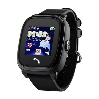 GPS horloge jongen zwart waterproof GPSboss