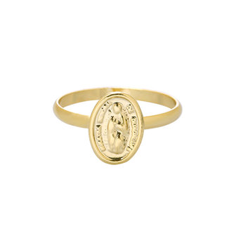 Ring The Mary|Gold plated
