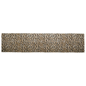 Lange dames sjaal Spotted|Zwart beige bruin|Extra zacht|Luipaardprint