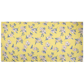 Scarfz lange dames sjaal geel spring blossom scarf yellow