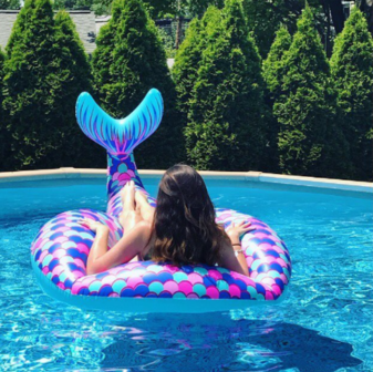 Inflatable Mermaid Love|Water toy|Pool float