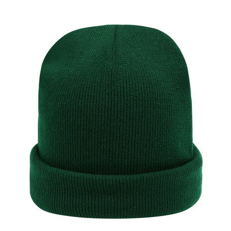 Stoere dames muts Rainbow Colors|Groen|Gebreide beanie