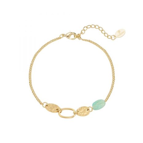 Bracelet Cute Coin|Gold colored|small coins