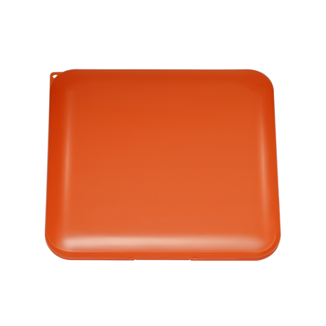 Face mask case Handy|Mouth mask storage box|Orange