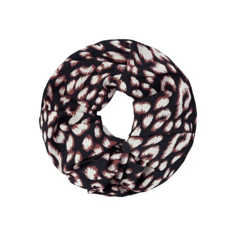 Blue scrunchy Spots|Hair elastic tie|Leopard print