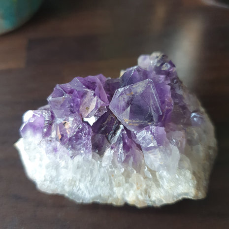 Amethyst Uruguay|Crystallized gemstone|150 - 200 gram