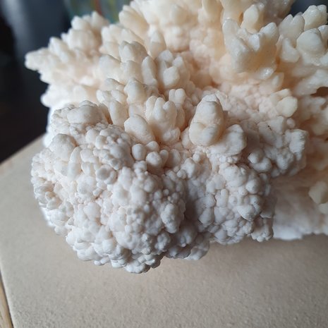 Stalactite with Aragonite|Crystallized gemstone| 95 x 75 x 70 mm