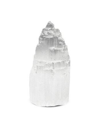 Selenite Iceberg tower|Middle 10-12cm|Inner peace Balance Protection