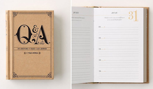 5 Year Journal Q&A a day