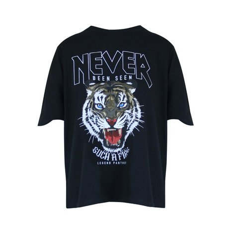 Oversized shirt Legend Panther|Black t-shirt