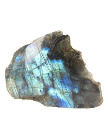 Labradorite slab half polished|A-quality|300-500grams