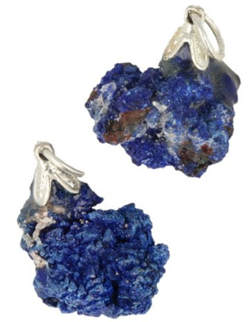 Gemstone pendant Azurite rough|blue|Raw crystal