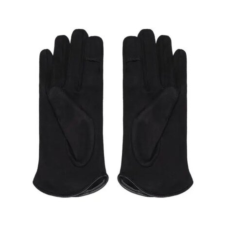 Zwarte handschoenen Heat|Dames handschoenen|Winter accessoire