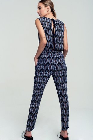 Scarfz-marineblauwe-jumpsuit-met-print-achterkant