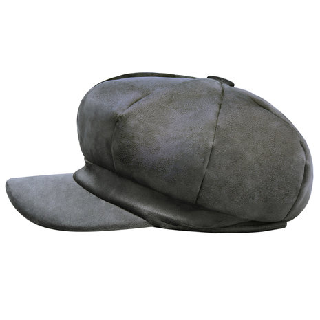 Scarfz pet barret sailor hat velvet grijs gray