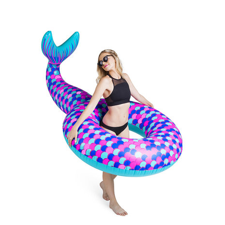 Inflatable Mermaid Love|Opblaasfiguur|zeemeermin|zwemband