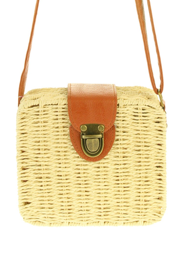 Handgemaakte vierkante tas Square wicker Scarfz De grootste collectie sjaals online