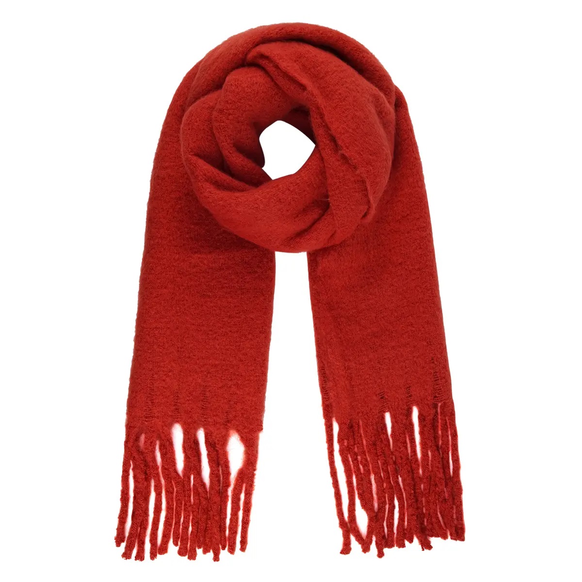 Dressoir Injectie huwelijk Warme dames sjaal Solid Colors oranje rood - Scarfz - De grootste collectie  sjaals online!